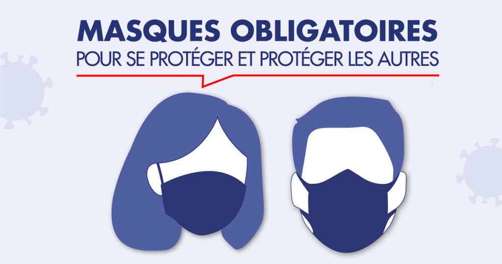 logo port du masque obligatoire 2